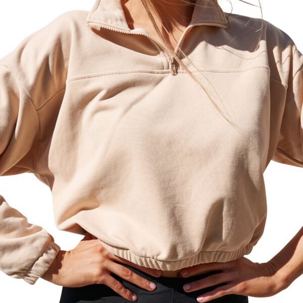 BAYSE Zip Pullover XS